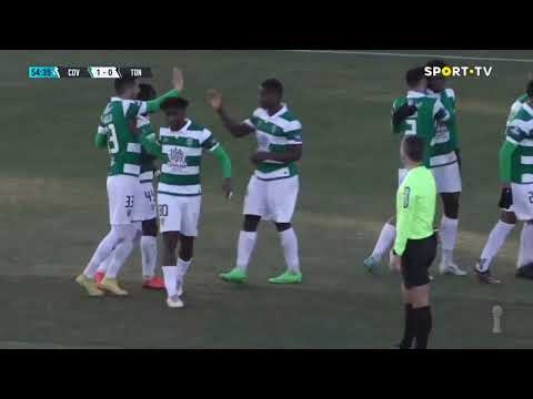Golo Gilberto: SC Covilhã (1)-0 Tondela - Liga Portugal SABSEG | SPORT TV