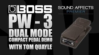 Video thumbnail for Boss PW-3 Compact Dual Wah Pedal Demo Review by Sound Affects