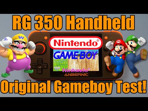 RG350 - Anbernic - Retro Gaming Handheld - Original Gameboy - Games Tested!