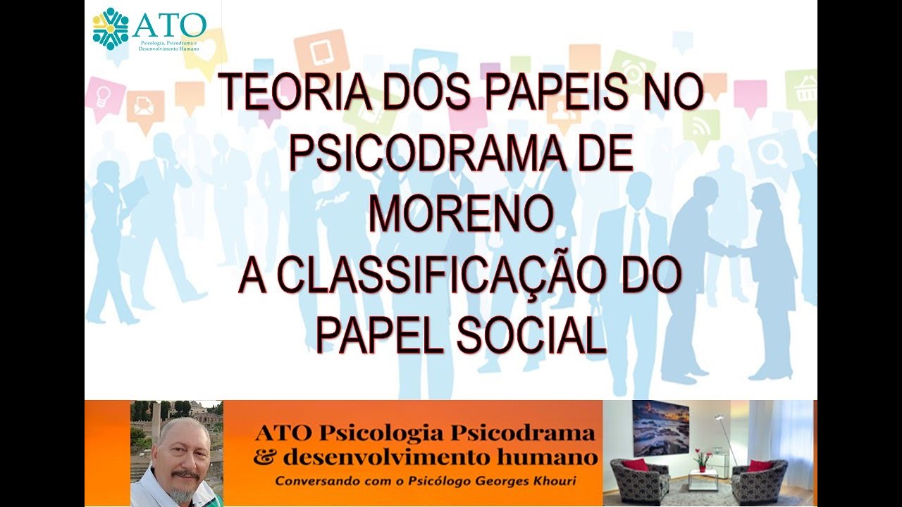 TEORIAS DOS PAPEIS SOCIAIS NO PSICODRAMA DE MORENO - CLASSIFICAÇÂO DOS PAPEIS