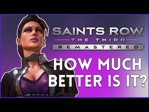 How much better is Saints Row The Third Remastered?