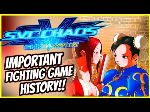 The MAD Story of SNK VS CAPCOM SVC CHAOS : An Important Game!? – RARE GAMING HISTORY
