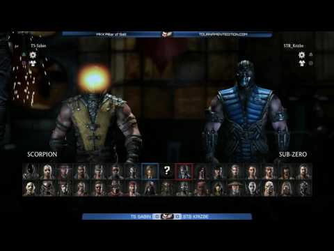 MKX @ Pillar of Salt - TS Sabin (Takeeda) vs STB Krizbe (Jaqui)[720P60FPS]