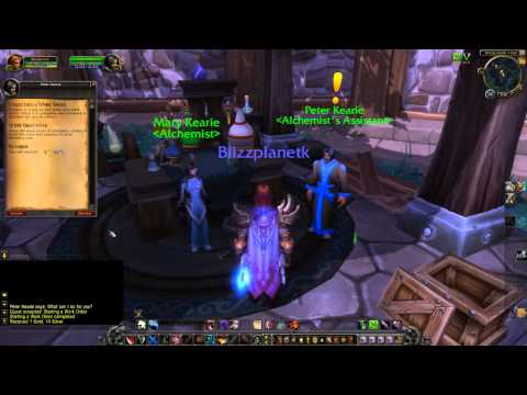 Collecting a Work Order - Warlords of Draenor