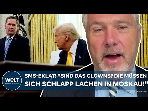 USA: Eklat um Geheim-Chat! Trump-Desaster! "Sind das Clowns? Müssen sich schlapp lachen in Moskau!"