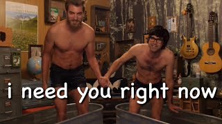 rhett and link being bffs
