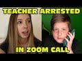 Kid Gets Teacher ARRESTED In Zoom Trolls Online Class Online School Trolling Zoom
