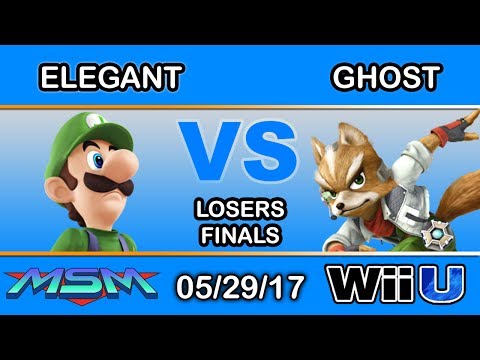 MSM 99 - BSD | Elegant (Luigi) Vs. TES | Ghost (Fox) Losers Finals - Smash Wii U