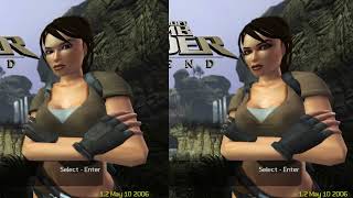 Tomb Raider Legend - Original vs NG Mod
