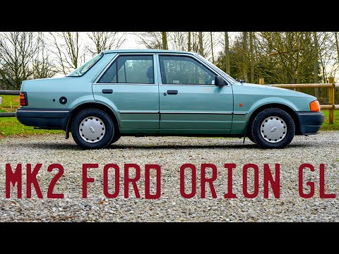 1989 Mk2 Ford Orion GL Goes for a Drive