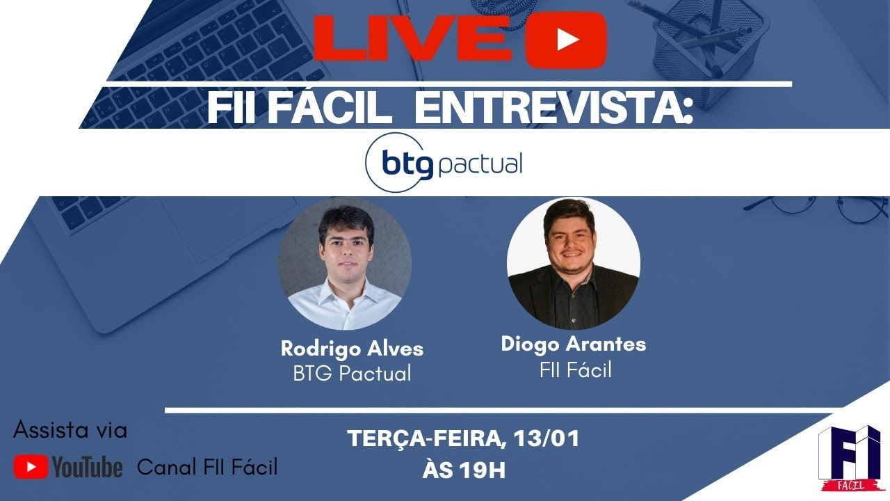 Fundos de Investimentos: LIVE com Rodrigo Alves do BTG - BDIV11