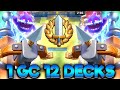 GRAND CHALLENGE WITH 12 XBOW DECKS - Clash Royale