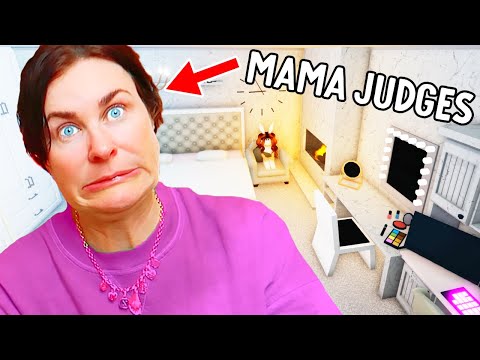 WHO CAN BUILD BEST DREAM BEDROOM *Mama Judges* - Roblox Gaming w/ The Norris Nuts