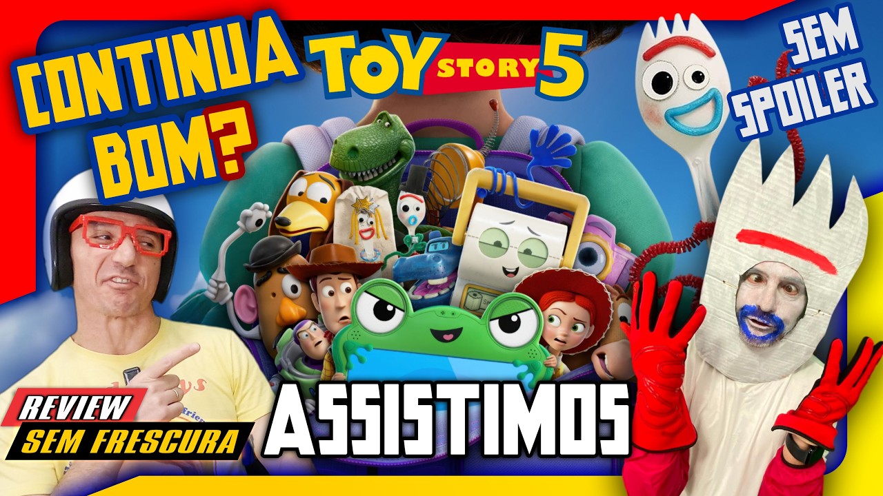 ASSISTIMOS TOY STORY 5, AINDA É BOM OU JÁ DEU?! 🤔 REVIEW SEM SPOILER #toystory5  #review