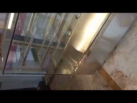 Rectangular cake display counter