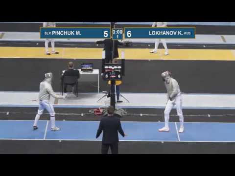 T16 LOKHANOV K. - PINCHUK M. Black sea cup / men's individual (Blue piste)