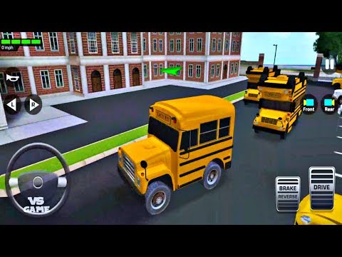 School Buses | Super High School Bus Driving Simulator 3D Android Gameplay