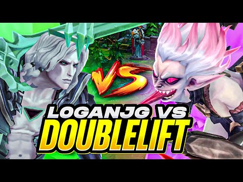 L0GANJG VS DOUBLELIFT! HIGH ELO JUNGLE FACE OFF!