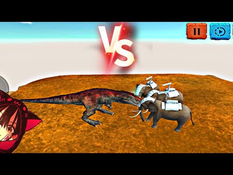Animal Revolt Battle Simulator... T.REX.. VS🥵🤯..