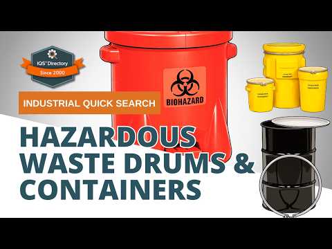 Watch Hazardous Waste Drums & Containers: The Complete Guide video