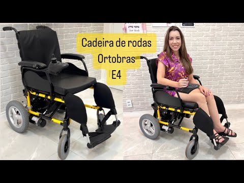 Tour pela cadeira de rodas modelo E4 da Ortobras