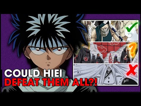 Wie weit würde Hiei in Naruto kommen?