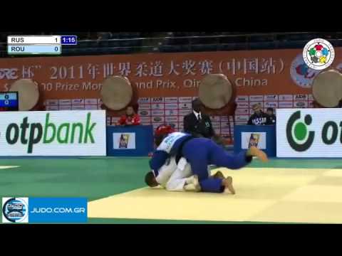 Judo Grand Prix Qingdao 2011 -66kg GADANOV Ali (RUS)-FASIE (ROU)