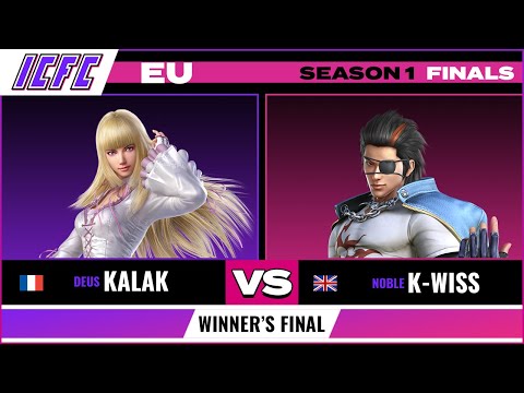 DEUS Kalak (Lili) vs NOBLE K-Wiss (Hwoarang) - ICFC EU: Season 1 Finals - Winner's Final