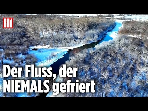 Minus 40 Grad, trotzdem dampft das Wasser | Naturspektakel in China