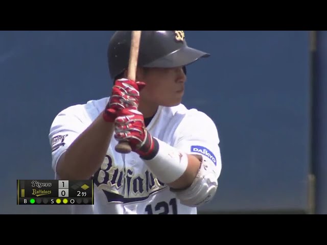 【ファーム】猛アピール!! バファローズ・赤松が4打席連続ヒット!! 2017/6/16 Bs-T(ファーム)
