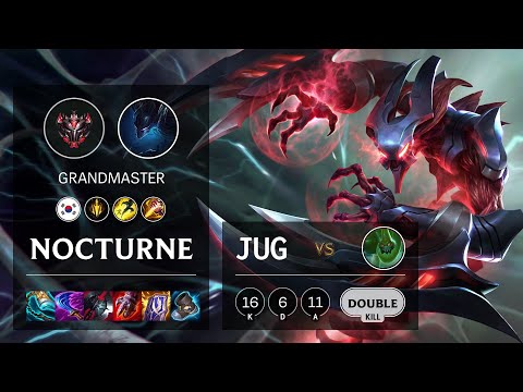 Nocturne Jungle vs Zac - KR Grandmaster Patch 11.15