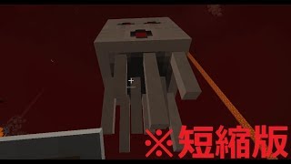 【マイクラ】マグマの落とし穴にビビりながらネザー要塞を探す騒音兵【実況音量注意】