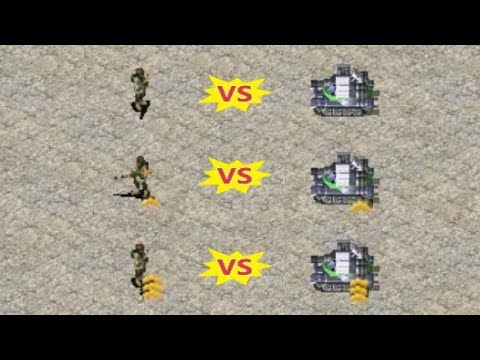 Boris vs Mirage Tank - Red Alert 2
