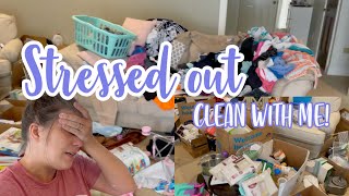 STRESSED OUT CLEAN WITH ME | PUTTING MY KITCHEN BACK TOGETHER | EXTREME CLEANING MOTIVATION
