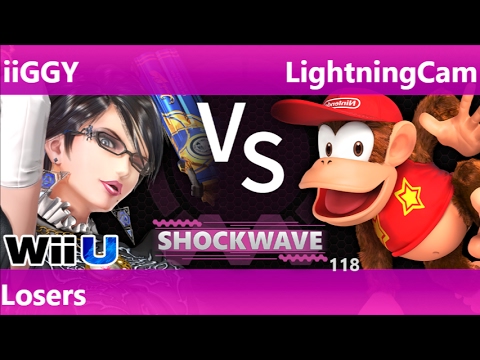 SW 118 - SM | iiGGY (Bayonetta) vs LightningCam (Diddy) Losers - Smash 4