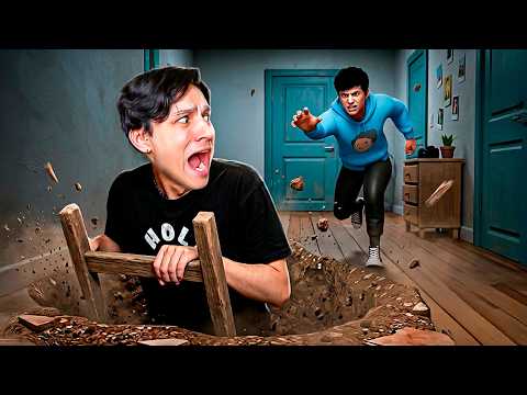 ВЫКОПАЛ СЕКРЕТНЫЙ ТУННЕЛЬ В ДОМЕ ХОЛИБАМА…😱 ПОБЕГ ОТ БЛОГЕРА (КОНЦОВКА №3)