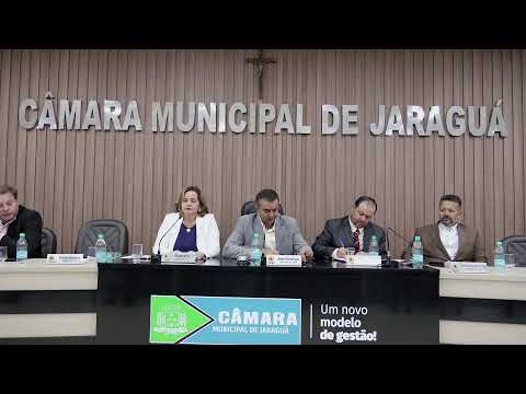 3ª Sessão Câmara Municipal Mês de JUNHO de 2026 - Jaraguá Goiás