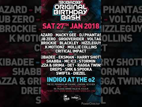 Hazard - Eksman Skibadee @ skibba's birthday bash (big set).