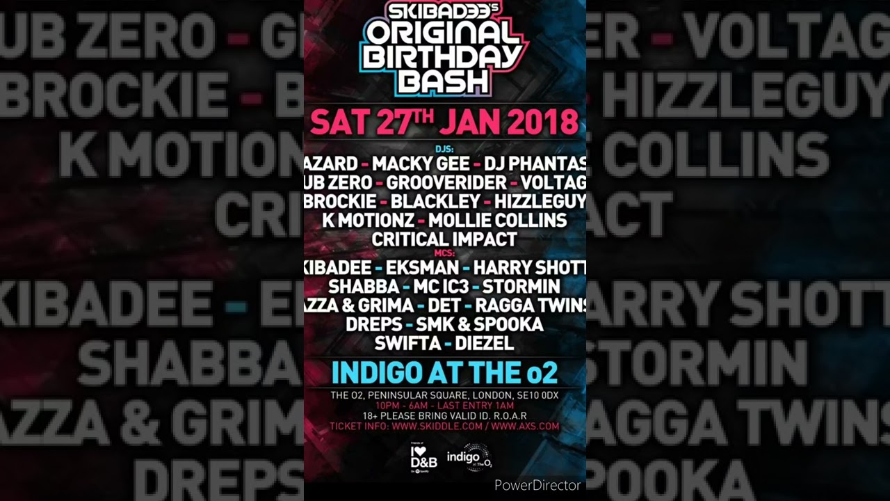 Hazard - Eksman Skibadee @ skibba's birthday bash (big set).