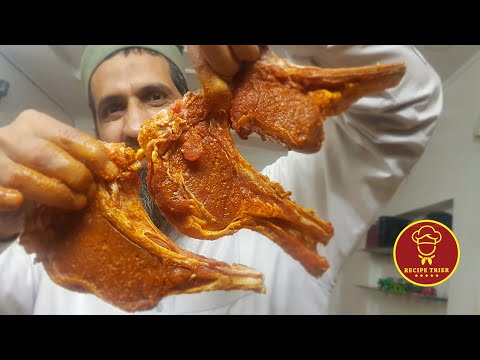 Achari Mutton Chops in Pressure Cooker : Delicious and Tender, Chanp Cooking.