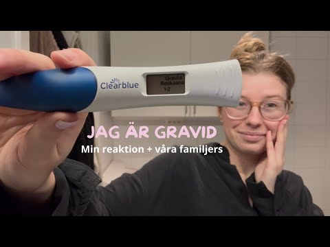 Jag är gravid - vi berättar för familj och vänner