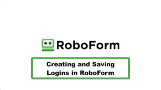 Download the video "Creating and Saving a Login in RoboForm"