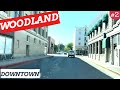 Woodland California | Dash Cam | Driving Downtown | USA
