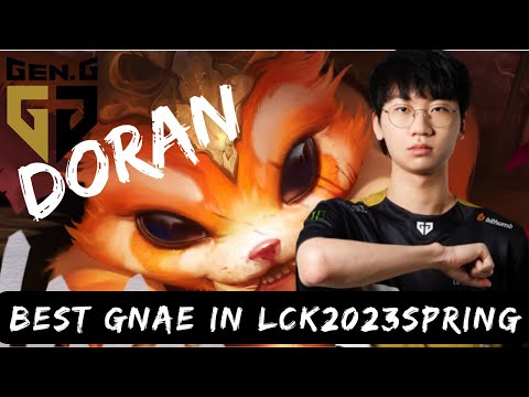 Gen.G Doran Gnar Best play in LCK 2023 Spring Split