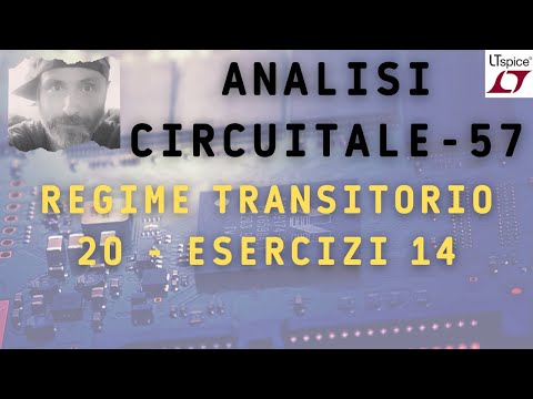 Analisi circuitale 57 - Regime transitorio - 20 esercizi 14