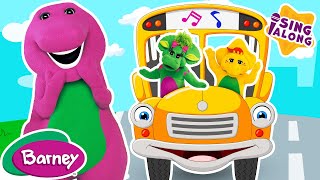Wheels on the Bus | Barney Nursery Rhymes and Kids Songs