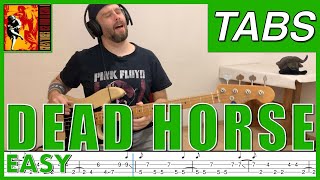 "Dead Horse", Guns 'n Roses @gunsnroses bass tabs cover