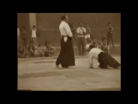 Aikido -Ricardo Leite Sensei com Reishin Kawai Shihan -1982/3