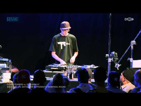 DJ Axis Powers vs. DJ Cleancut || 2012 DMC U.S. Battle For Supremacy [Semifinal Round]