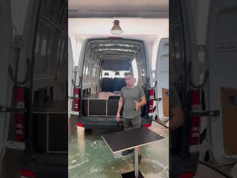 Kit Mueble Camper Opel Movano con Pack Colchones Incluidos en Contrachapado tipo HPL Fenólico 900€